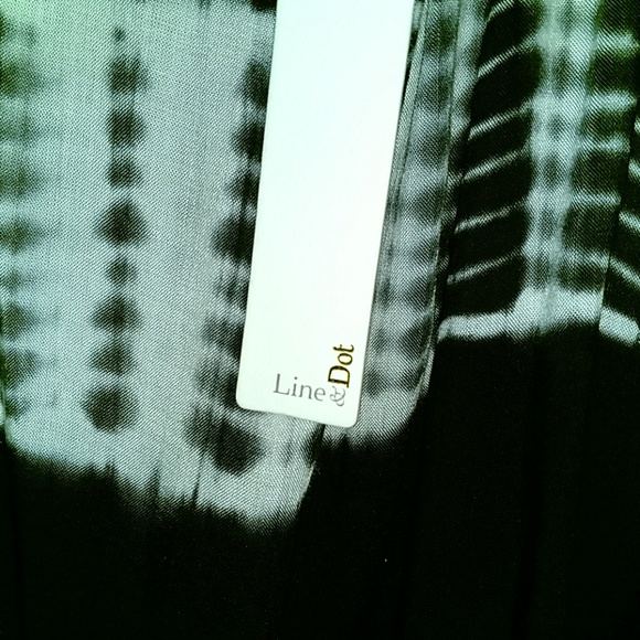 NEW Tye Dyed Wrap Long Sleave Mini Dress - Picture 2 of 6